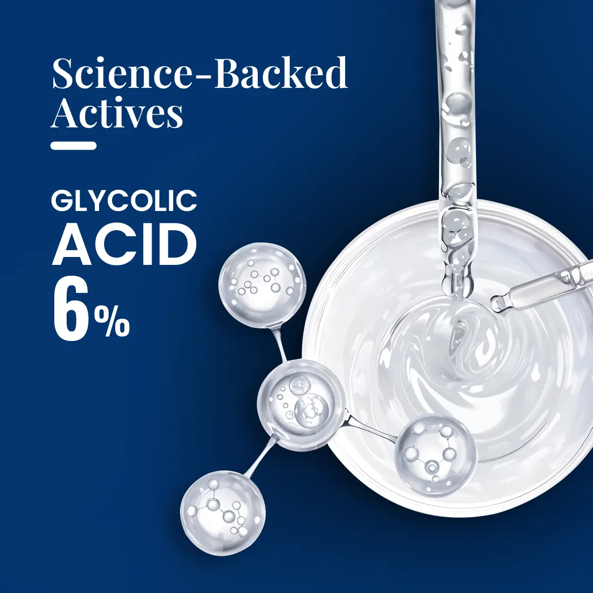 Glycolic Acid 6% Skin Cream | Reduces Dullness, Rough Texture & Uneven Tone